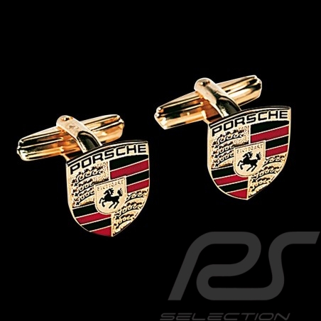 Porsche cufflinks  golden crest Porsche WAP05014015