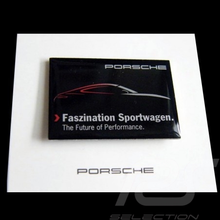 Porsche Pin pins key badge 911 Faszination Sportwagen MAP01000216