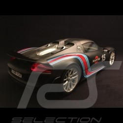Porsche 918 Spyder pack Weissach Martini noir mat matte black matt schwarz 1/12 GT SPIRIT ZM084
