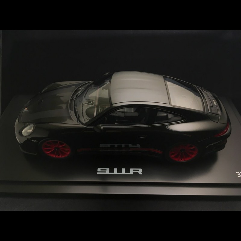 Porsche 911R Type 991 Échelle 1/18 Par SPARK – Modèle Gris à Collectionner