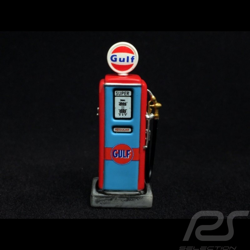 Pompe à essence fuel pump Kraftstoffpumpe GULF retro pour diorama 1/43 Truescale TSM14AC14