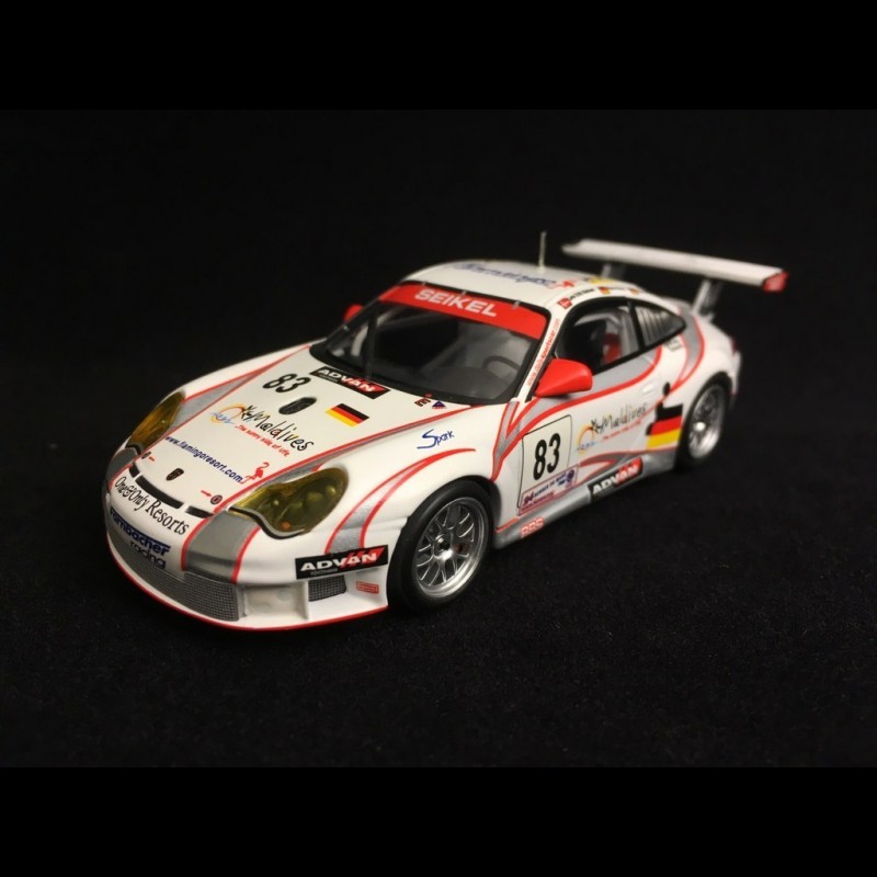 1:18 Minichamps, Porsche 911 GT3 RSR, Gulf, 24H Le Mans 2006, AutoArt Parque das Nações
