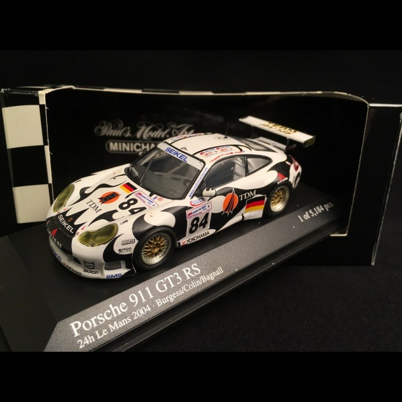 Porsche 911 type 996 GT3 RS Le Mans 2004 n° 84 TDM 1/43 Minichamps