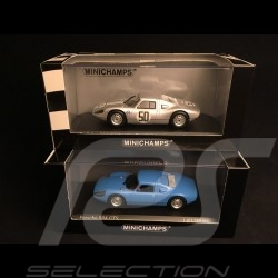 Duo Porsche 904 GTS 1964 race and street 1/43 Minichamps 400065720 400646550