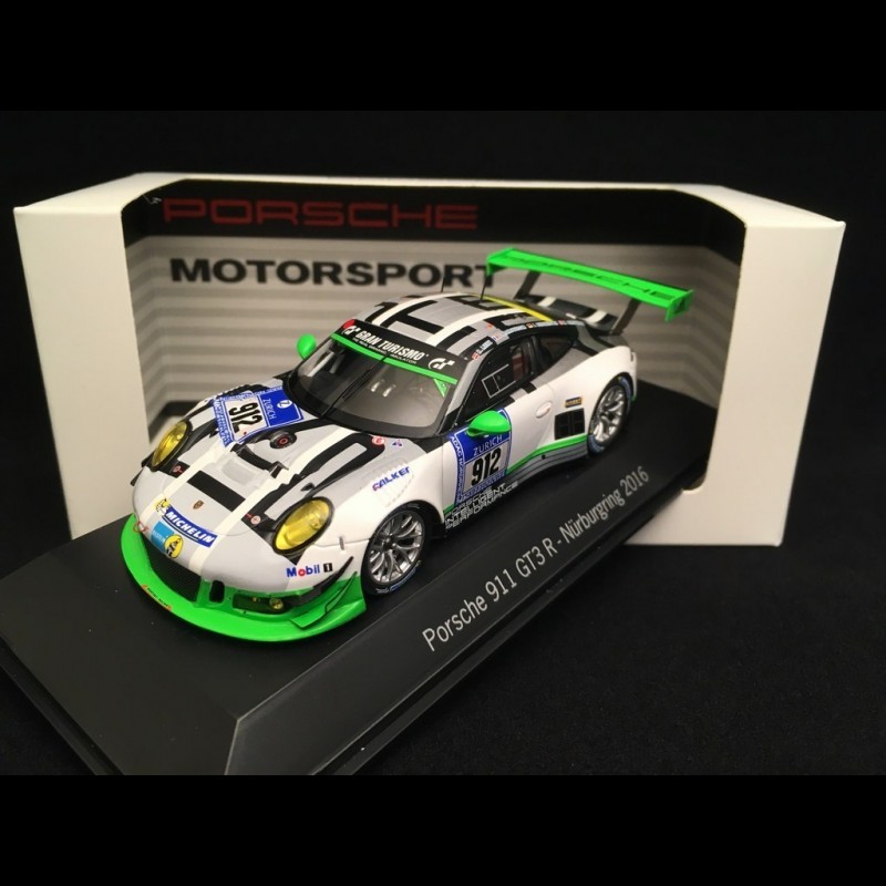 PORSCHE 991 GT3 r Team Manthey n° 912 24 h. Nurburg 2016 - spark