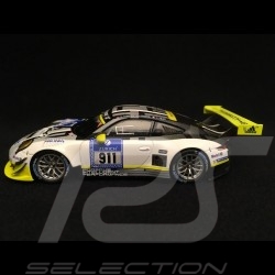 Porsche 911 type 991 GT3 R 24h Nürburgring 2016 n° 911 jaune yellow gelb 1/43 Spark MAP02018116