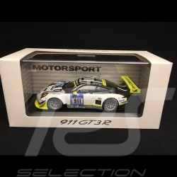 Porsche 911 type 991 GT3 R 24h Nürburgring 2016 n° 912 grün 1/43 Spark MAP02018116