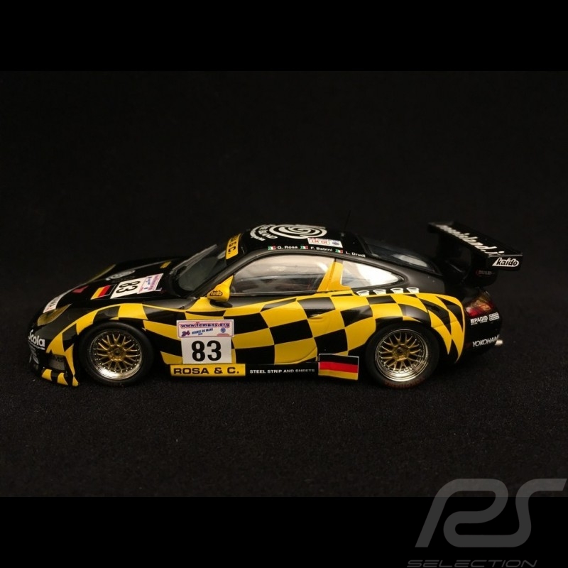 Porsche 911 type 996 GT3 RS winner Le Mans 2001 n° 83  1/43 Minichamps 400016983