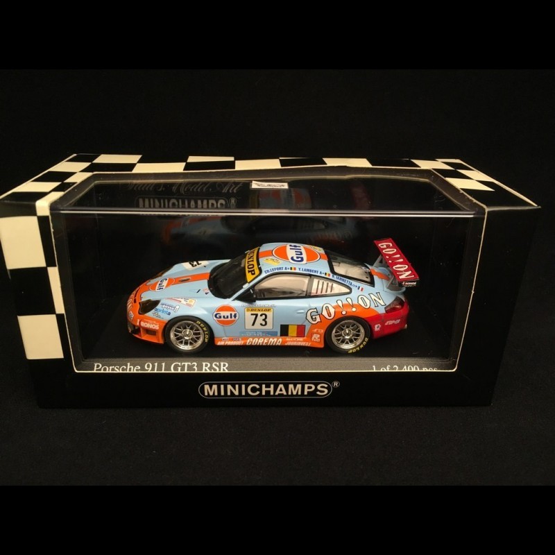 Minichamps 1/18 100 066473 - Porsche 911 GT3 RSR Ice Pol Racing Le Mans