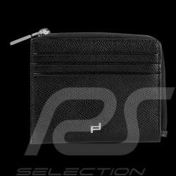 Porsche Geldhalter Münztasche schwarze Leder French Classic 3.0 Porsche Design 4090002159