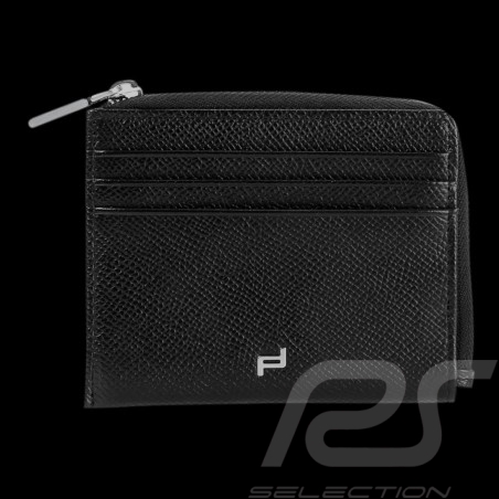 Porsche purse money holder black leather French Classic 3.0 Porsche Design 4090002159