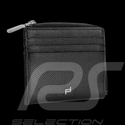 Porsche Geldhalter Münztasche schwarze Leder French Classic 3.0 Porsche Design 4090002159