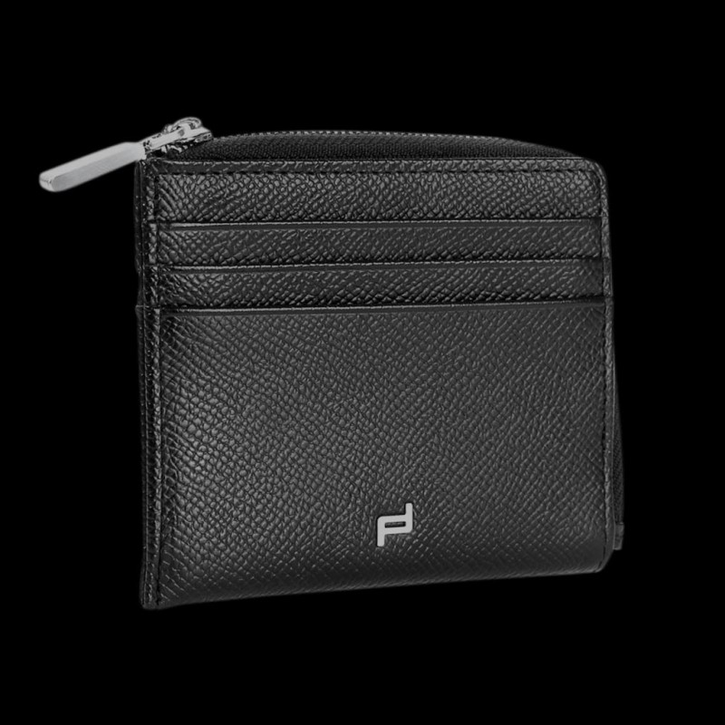 Porsche purse money holder black leather French Classic 3.0 H4PZ Porsche  Design 4090002162