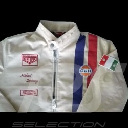 Gulf Jacket Steve Mc Queen Le Mans beige cotton - men