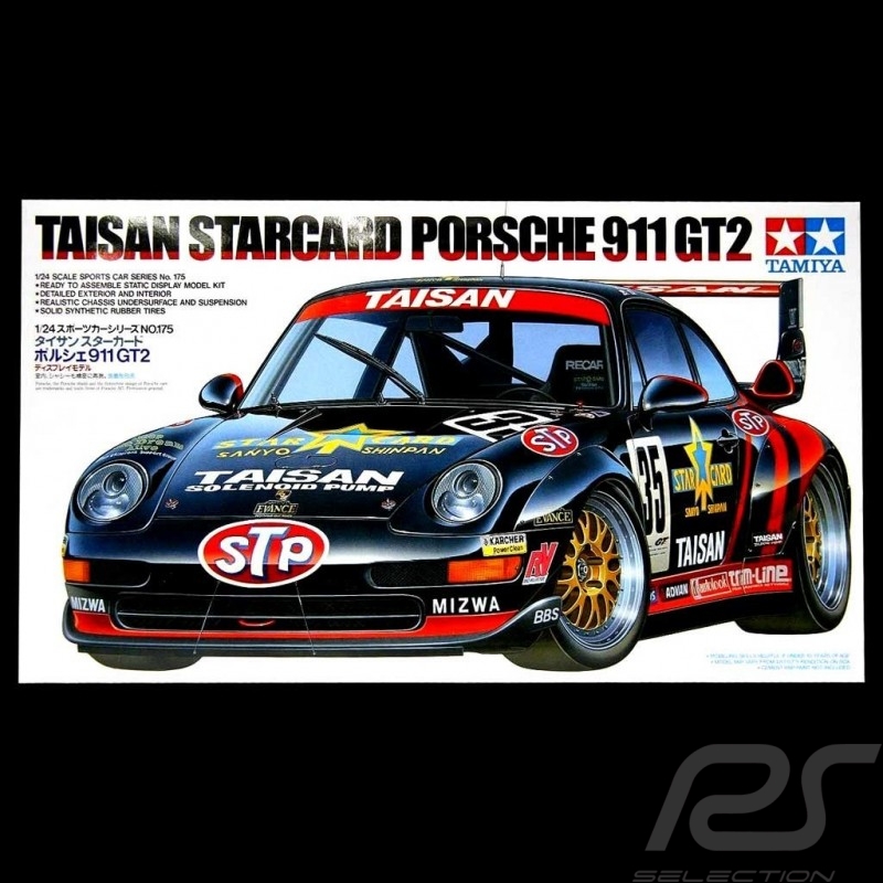 Kit Porsche 911 type 993 GT2 1996 Taisan Starcard 1/24 Tamiya 24175