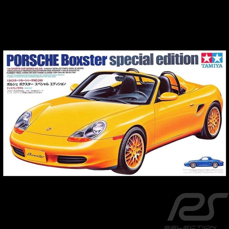 Kit Porsche Boxster 986 special edition 1/24 Tamiya 24328