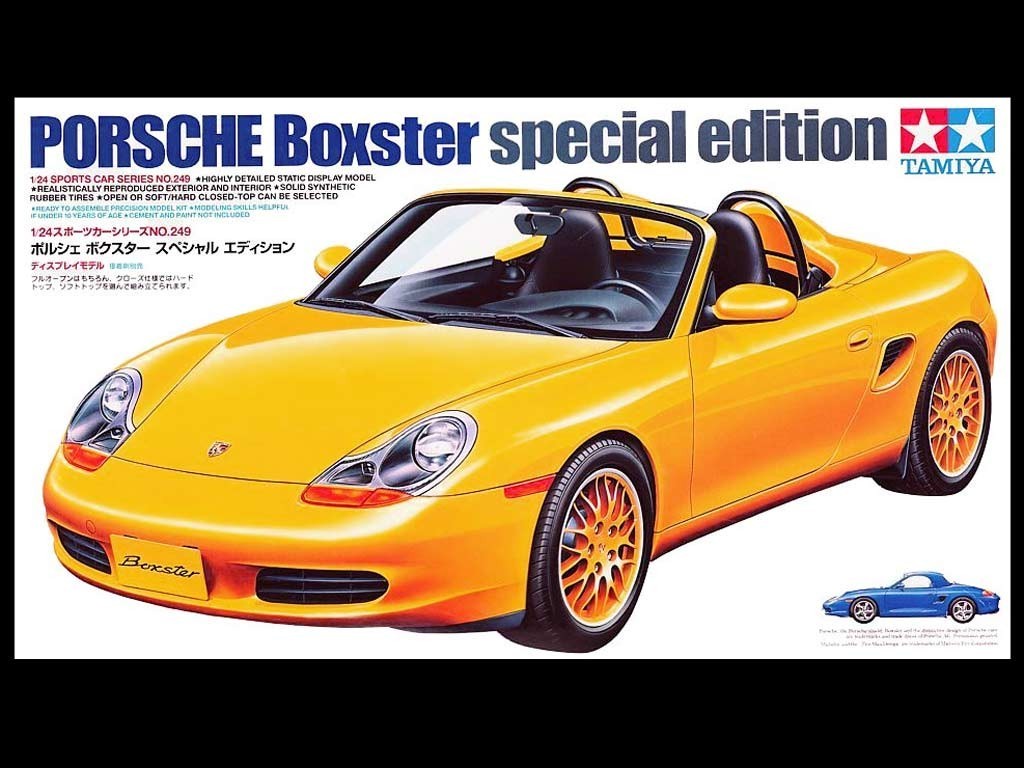 Kit Porsche Boxster 986 Special Edition 1 24 Tamiya Selection Rs