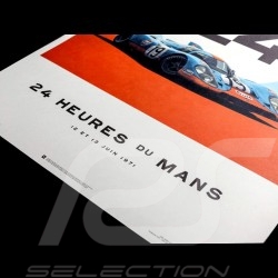 Porsche 804 Grosser Preis von Frankreich reproduction d'une affiche originale de Erich Strenger