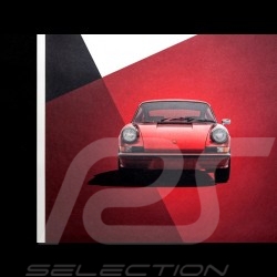 Porsche Poster Affiche Plakat 911 Carrera RS 1973 rouge Bahia red rot