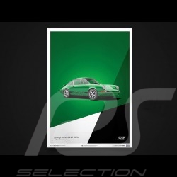 Porsche 804 Grosser Preis von Frankreich reproduction d'une affiche originale de Erich Strenger