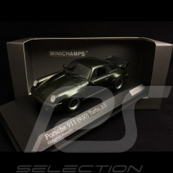 Porsche 911 type 930 Turbo 3.3 vert chêne métallisé metallic oak green oakgrün 1/43 Minichamps CA04316035