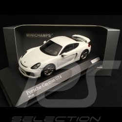 Porsche Cayman GT4 blanc white weiß 1/43 Minichamps CA04316070