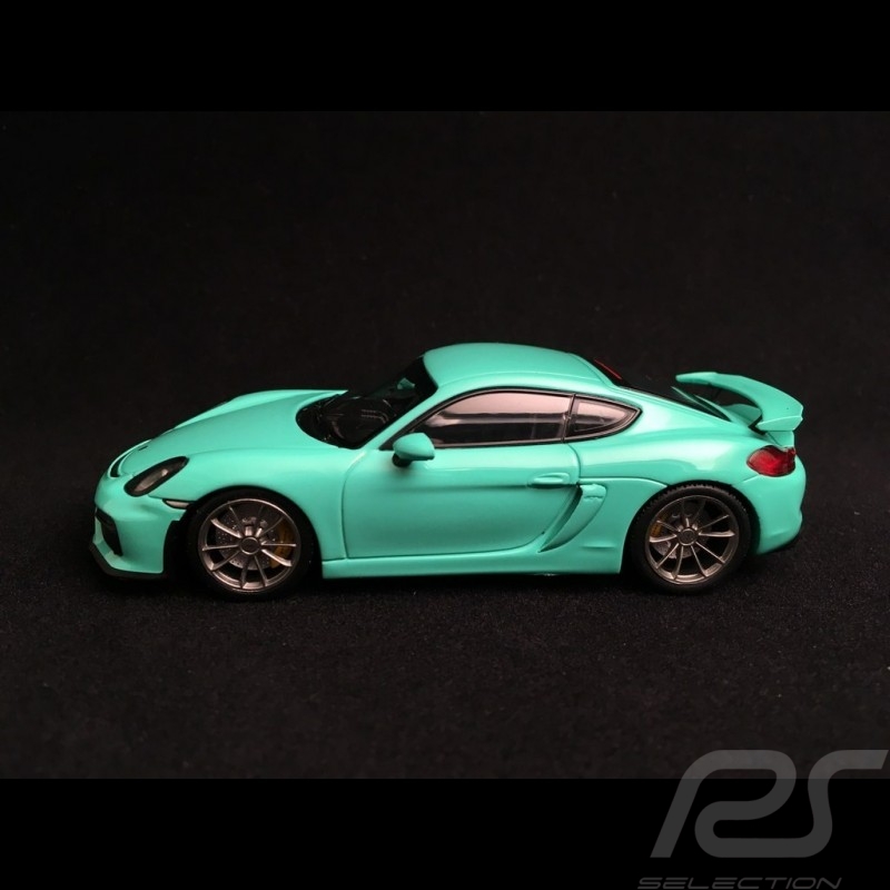Porsche Cayman GT4 mintgrün 1/43 Minichamps CA04316073