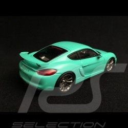 Porsche Cayman GT4 mint green 1/43 Minichamps CA04316073