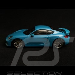 Porsche Cayman GT4 bleu Miami miami blue Miamiblau 1/43 Minichamps CA04316072