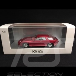Porsche 928 Sedan 4 doors 1986 metallic red 1/43 Kess KE43024010