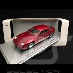 Porsche 928 Sedan 4 portes 4 doors 4 türen 1986 rouge métallisé metallic red rot 1/43 Kess KE43024010