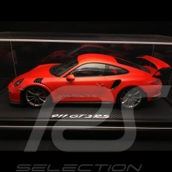Porsche 911 type 991 GT3 RS orange fusion 1/12 Spark WAX02200002 lava orange lava orange