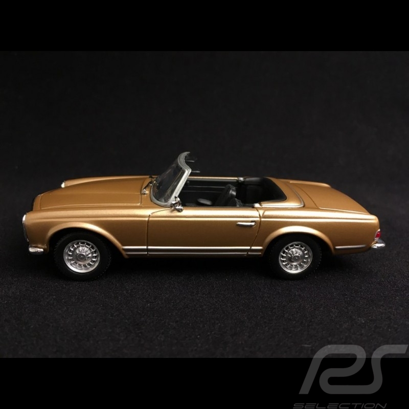 Mercedes Benz 230 SL 1965 metallic gold 1/43 Minichamps 940032230