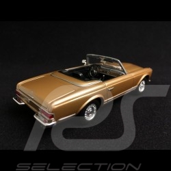 Mercedes Benz 230 SL 1965 or métallisé metallic gold 1/43 Minichamps 940032230
