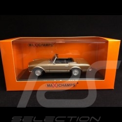 Mercedes Benz 230 SL 1965 metallic gold 1/43 Minichamps 940032230