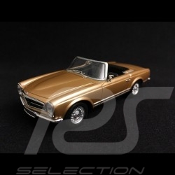 Mercedes Benz 230 SL 1965 or métallisé metallic gold 1/43 Minichamps 940032230