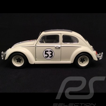Volkswagen VW Käfer n° 53 Herbie The Love bug 1/18 Hot Wheels BLY59