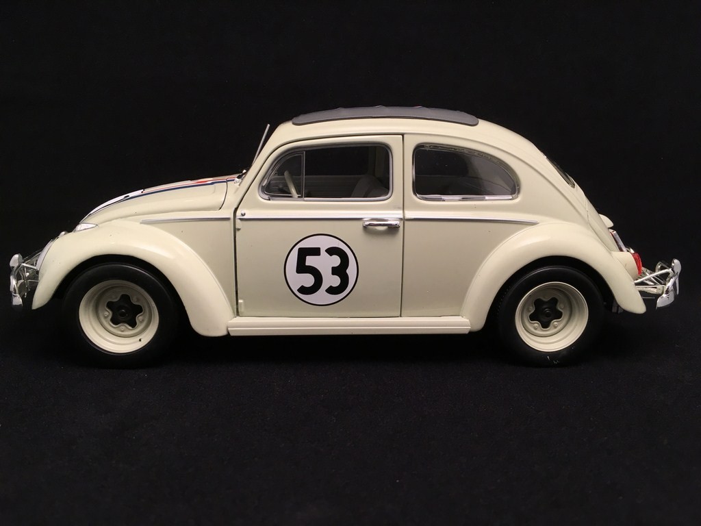 Ein Liebe Käfer 62 Volkswagen Käfer Herbie Hotwheels Elite Ausgabe 1//18