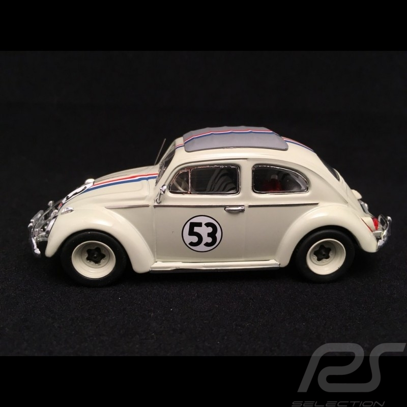 Volkswagen VW Beetle n° 53 Herbie The Love bug 1/43 Hot Wheels BCK07 ...