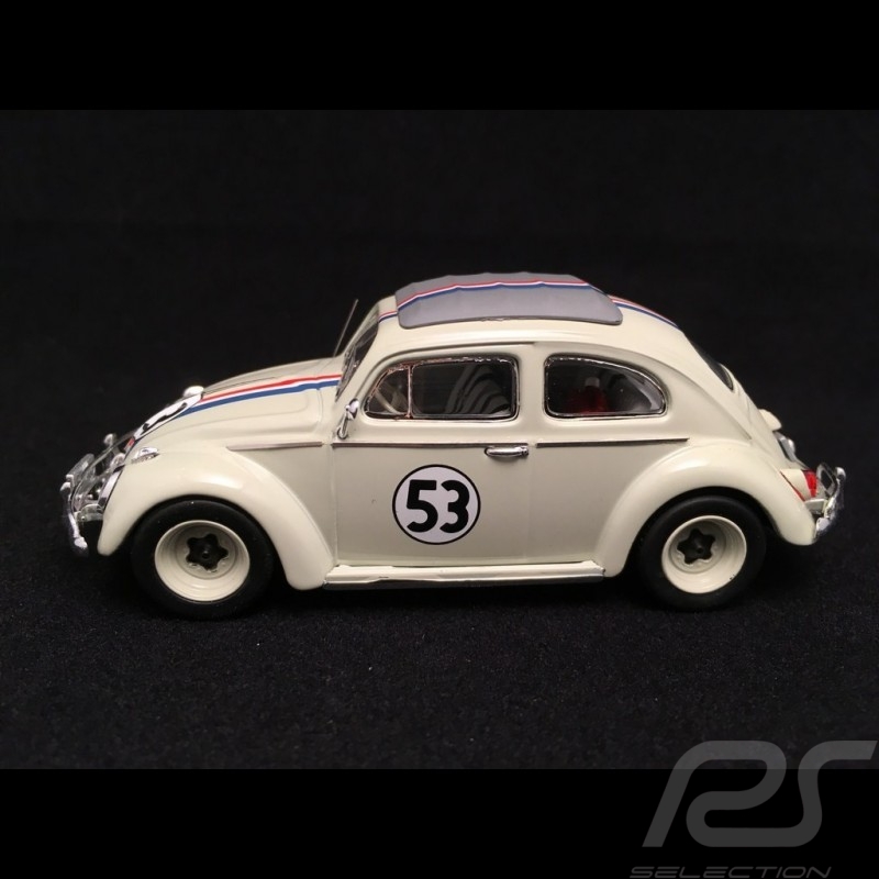 Volkswagen VW Käfer n° 53 Herbie The Love bug 1/43 Hot Wheels BCK07