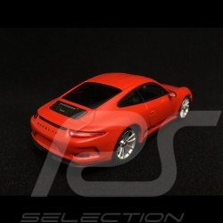 Porsche 911 type 991 R 2016 lava orange 1/43 Minichamps 413066263