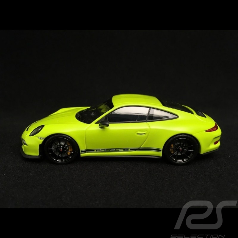 Porsche 911 type 991 R 2016 light green 1/43 Minichamps 413066267