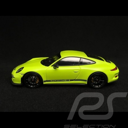 Porsche 911 type 991 R 2016 light green 1/43 Minichamps 413066267