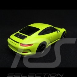 Porsche 911 type 991 R 2016 light green 1/43 Minichamps 413066267