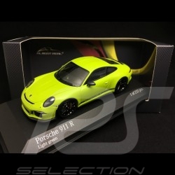 Porsche 911 type 991 R 2016 light green 1/43 Minichamps 413066267