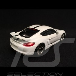 Porsche Cayman GT4 2016 weiß schwarze Streife 1/43 Minichamps 410066120