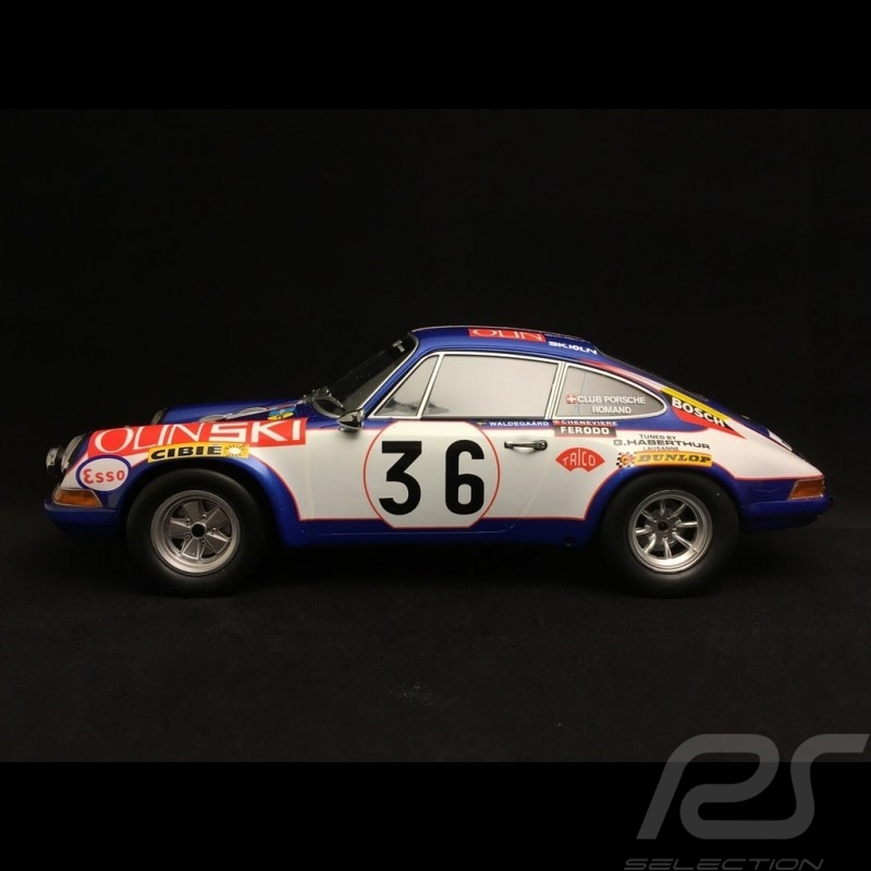 Porsche 911 S Le Mans 1971 n° 36 Waldegard 1/18 Minichamps 107716836