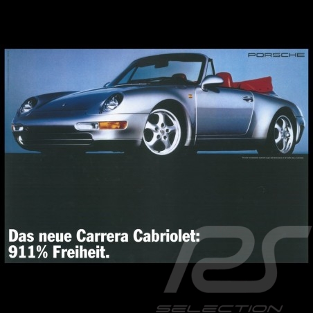 Porsche 804 Grosser Preis von Frankreich reproduction d'une affiche originale de Erich Strenger