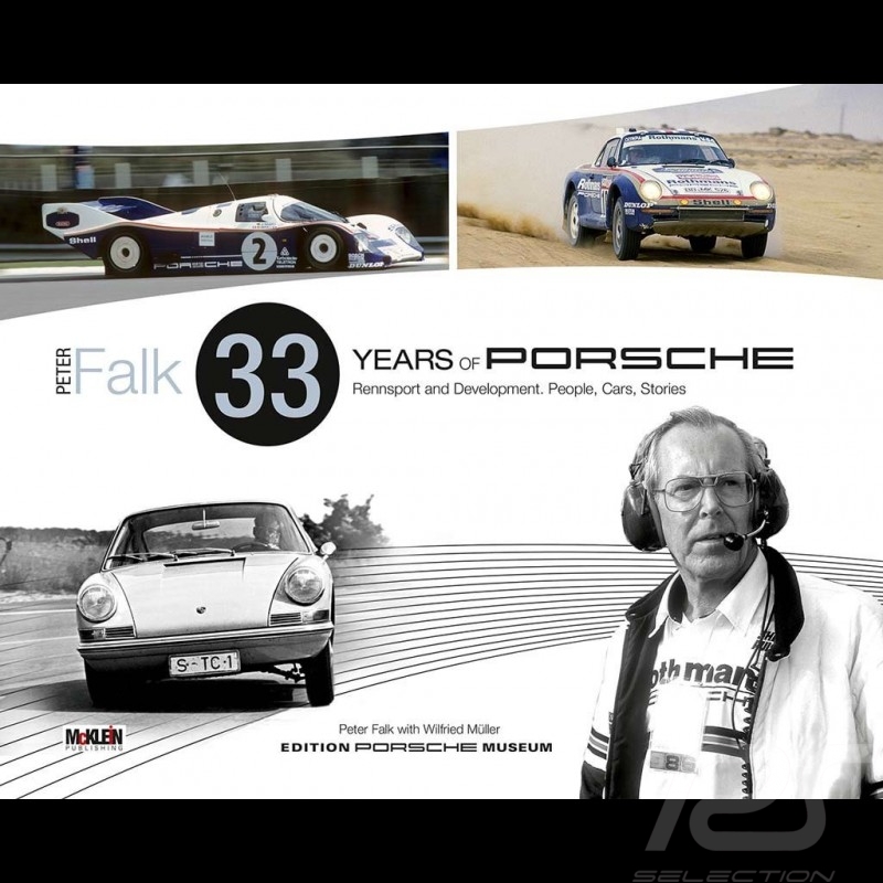 Buch 33 years of Porsche Rennsport and Development - Peter Falk
