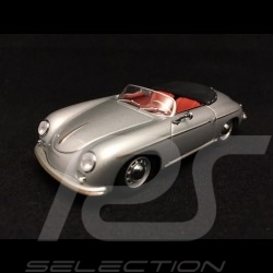 Porsche 356 A 1600 Speedster 1958 gris argent silver grey silbergrau rare selten  1/43 Minichamps WAP020022